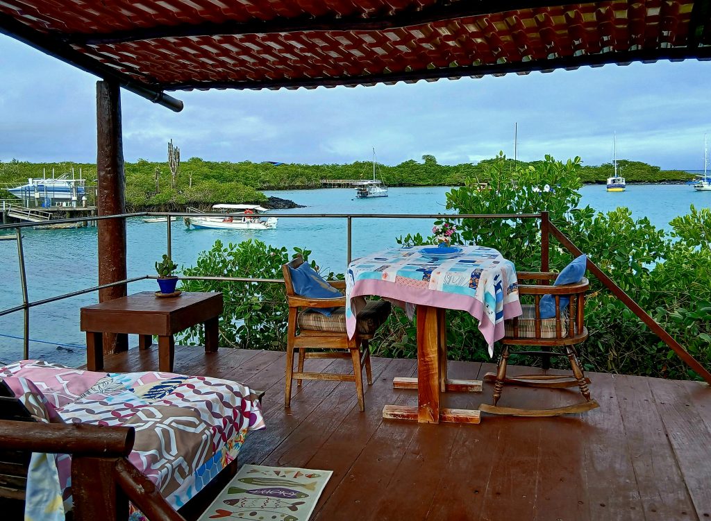 Terrasse auf Galápagos
